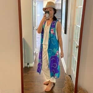 Silk Scapes Silk Kimono Cover